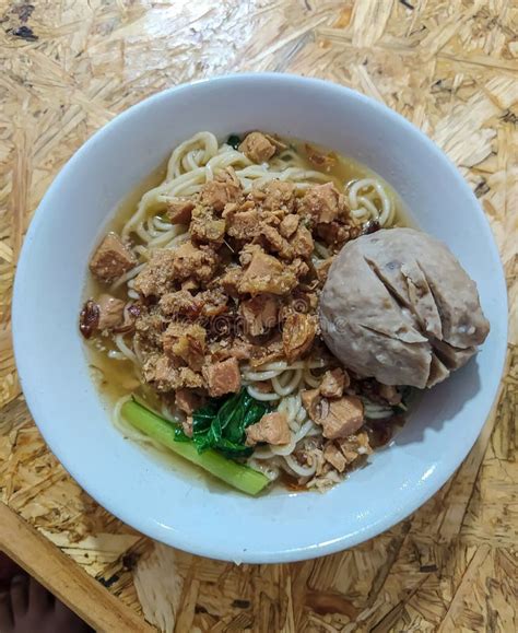 A Delicious Bowl Of Indonesian Food Indonesian People Call It Bakso Or