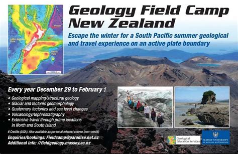 Engeo Web Geology Field Camp New Zealand