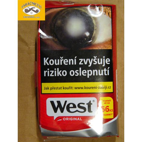 WEST ORIGINAL 30g E Tabacnictvi Cz