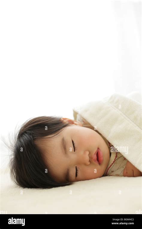 Baby Taking A Nap Stock Photo Alamy