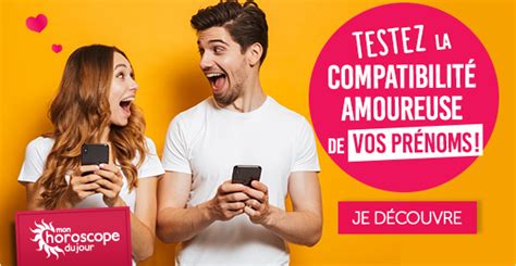 Testez votre compatibilité amoureuse entre prénoms