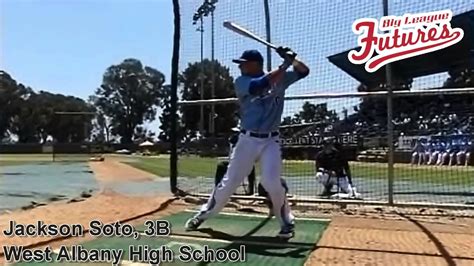 Jackson Soto 3b West Albany High School Swing Mechanics At 200 Fps