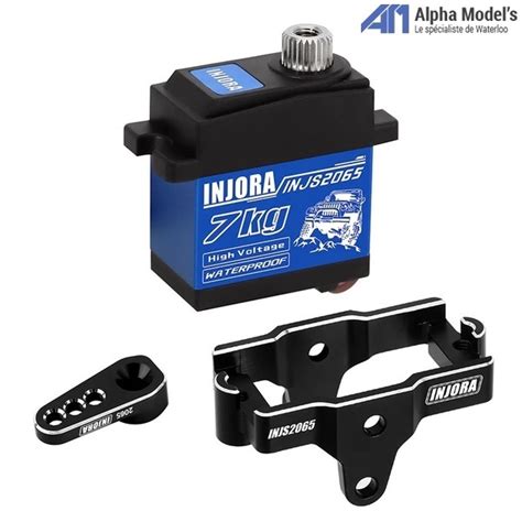 Injora Injs2065 4mbk 7kg High Voltage Waterproof 2065 Digital Servo