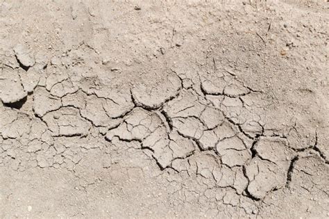 Vista Superior De La Tierra Seca Agrietada Como Concepto De Sequ A Y