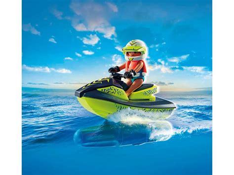 Acheter Playmobil Action Heroes Bateau De Pompier Avec Jet Ski