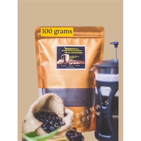 Grams Kapeng Barako Pure And Organic Shopee Philippines