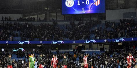 Atl Tico De Madrid Vs Manchester City Minuto A Minuto En Vivo Champions