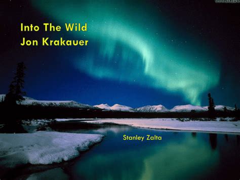 Into The Wild Jon Krakauer