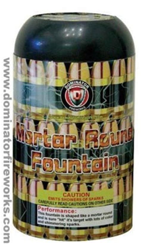 Mortar Round Fountain- Buy Fireworks Online