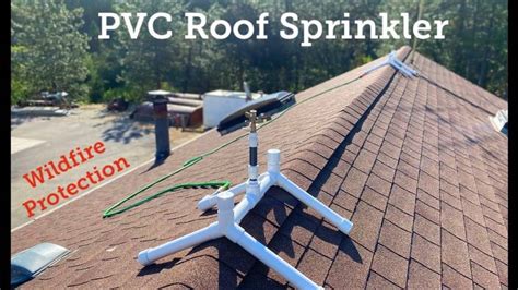 Pvc Roof Sprinkler Kit Wildfire Defense Pvc Roofing Pvc Sprinkler