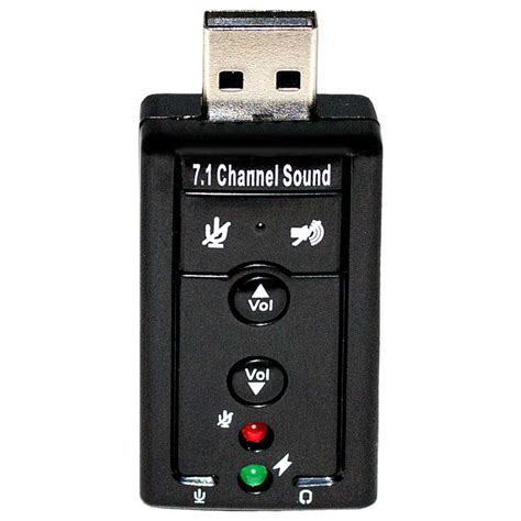 Tarjeta De Sonido Externa USB 2 0 Con Panel Volumen Ajustable Y 4