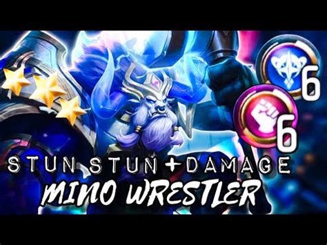 Mino Wrestler Auto Stun Stun Damage Combo Wrestler