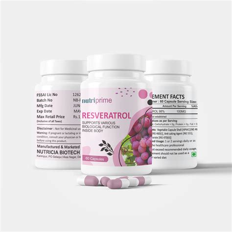 Resveratrol 100 Mg Nature Nutricia