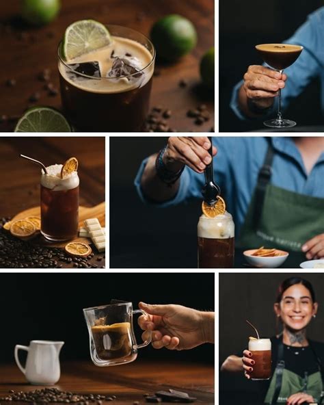 Cócteles con Café Crea combinaciones únicas y deliciosas