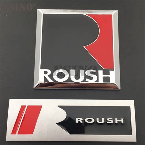 3D Roush Performance Car Trunk Metal Alloy Grill Adhesive Badge Emblem