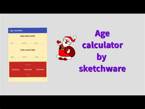 How To Make Age Calculator Premiere Sketchware Tutorial YouTube