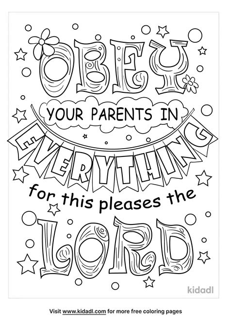 Obey Coloring Page Coloring Pages