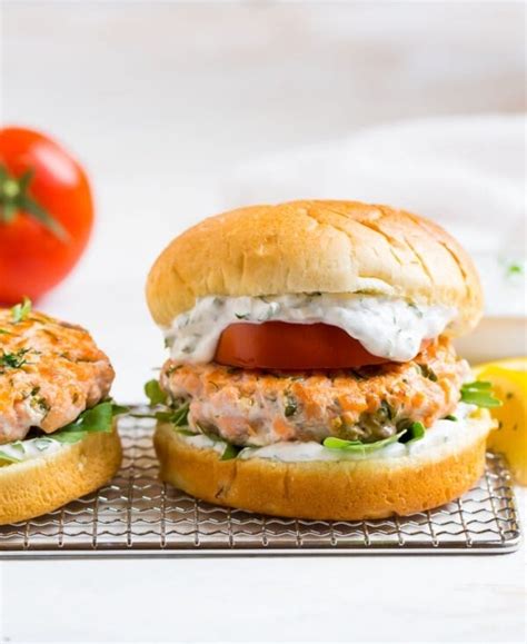 Salmon Burgers No Breadcrumbs