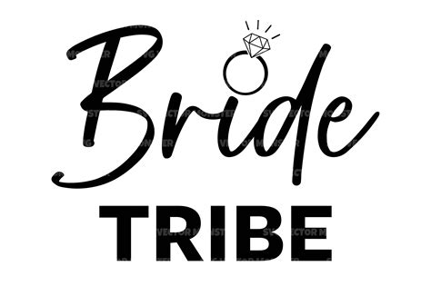 Bride Tribe Svg Cut File Graphic By Svgvectormonster · Creative Fabrica