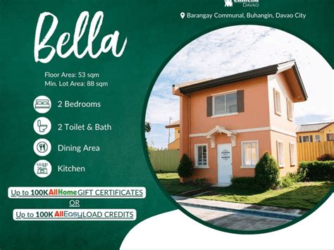 Bedroom House And Lot For Sale In Camella Davao Communal Davao City