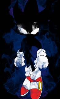 Dark Sonic By Elementsthecat On Deviantart