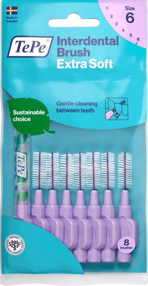 TePe Interdental Bürste Extra Soft Größe 6 8 St dm at