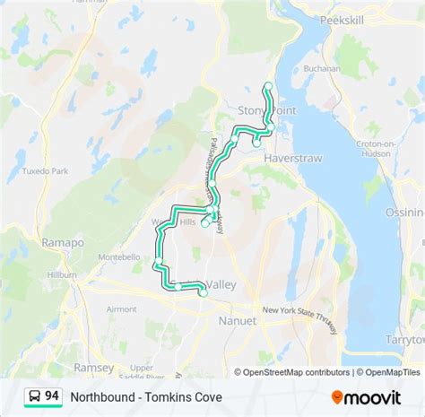 Route Schedules Stops Maps Northbound Tomkins Cove Updated