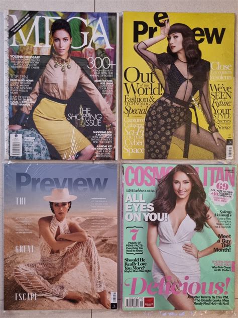 Solenn Heussaff Magazine Covers Bundle Hobbies Toys Books