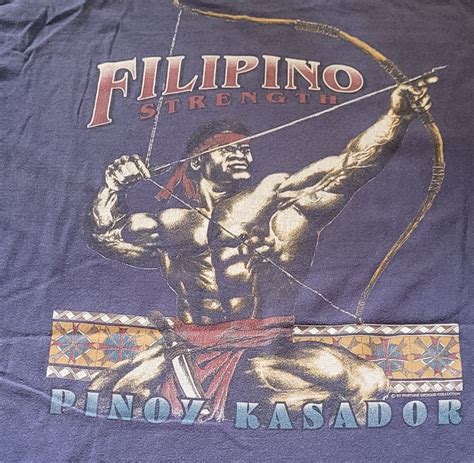 Vintage 1997 Filipino Strength Pinoy Kasador Tee Men S Fashion Tops