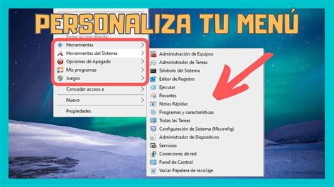 Agregar Quitar Y Editar Elementos Del Menu Contextual En Windows Con