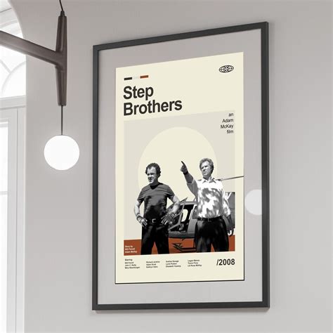 Step Brothers Movie Poster Movie Wall Art Digital Print Custom Movie