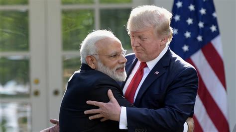 Us President Donald Trump Finds Out Pm Modi Is A Hugger Thrice India