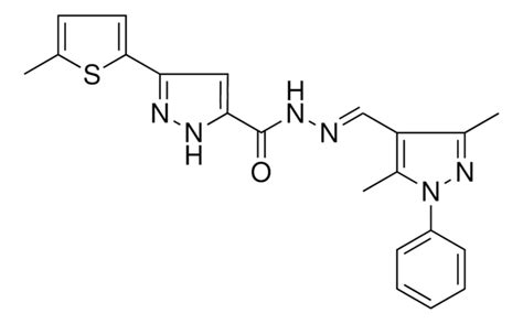 N E 3 5 DIMETHYL 1 PHENYL 1H PYRAZOL 4 YL METHYLIDENE 3 5 METHYL