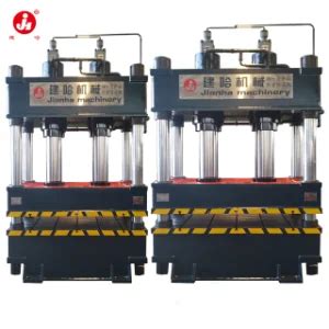 PLC Four Columns Hydraulic Press Machine For Color Steel Tiles China