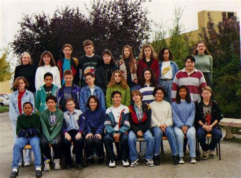 Photo De Classe Me De College Jacques Pr Vert Copains D Avant