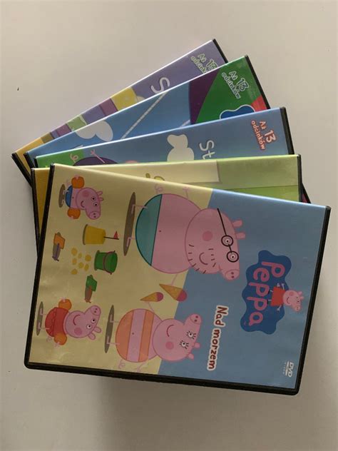 Świnka Peppa filmy na dvd płyty CD Warszawa Kup teraz na Allegro