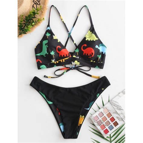 Dinosaur Print Bikini Swimsuit Artofit