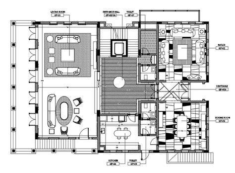 Ground Floor Plan Is Given In Autocad 2d Drawing Dwg File Cadbull