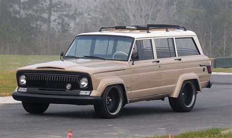 Klassiker 1966 Jeep Wagoneer Restomod Mit Silverado V8