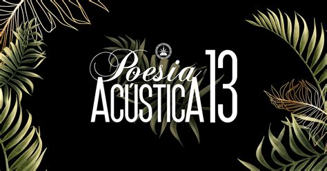 Poesia Acústica 13 Artwork Behance