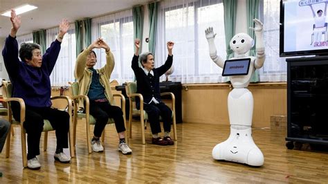 Robot Carers For The Elderly Are Now A Reality In Japan But Do We Want