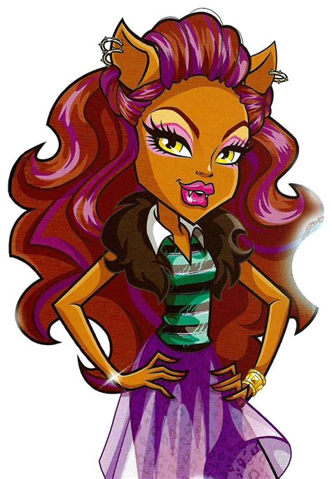 All About Monster High Clawdeen Wolf A Pack Of Trouble Profile Art