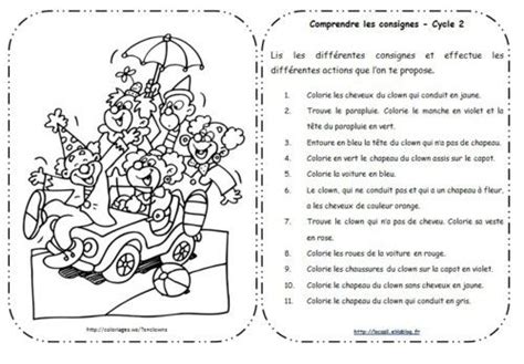 Lire Et Comprendre Les Consignes Cycle Cycle Consignes Cycle Hot Sex