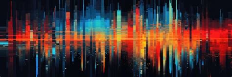 bright colorful pixel background premium ai generated image