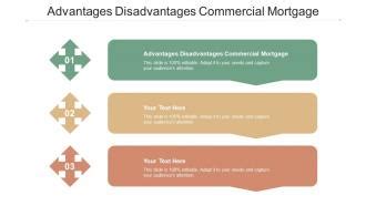 Advantages Disadvantages Commercial Mortgage Ppt Powerpoint