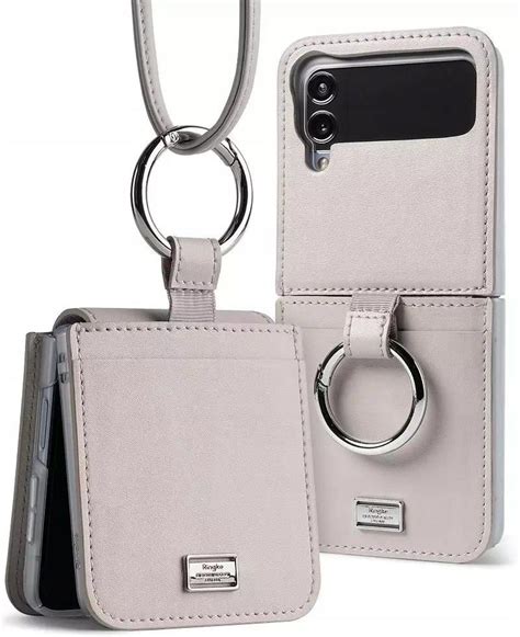 Ringke Signature Folio Galaxy Z Flip 4 Dove Grey Etui Na Telefon