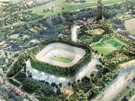 Il Nuovo Stadio Di San Siro Come Un Bosco SportLegnano It