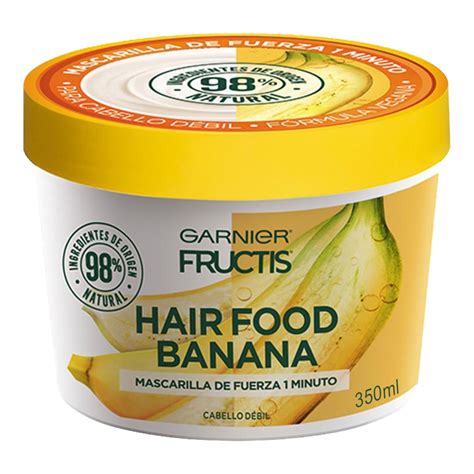 Mascarilla para Cabello Garnier Fructis Hair Food Banana Cabello Débil