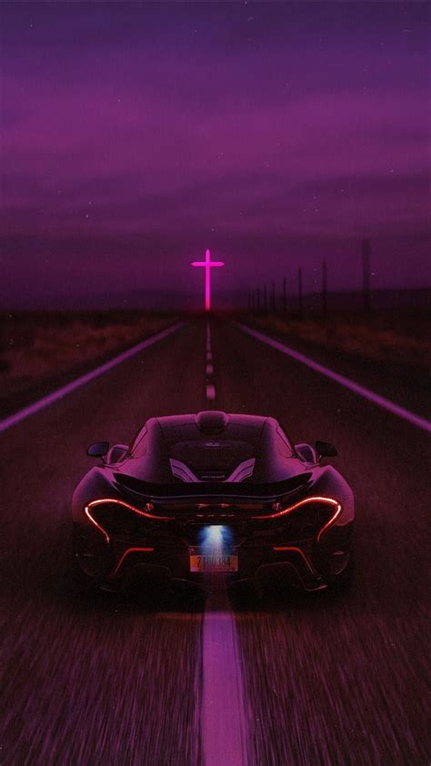 Road to the CROSS, car, christ, christian, croos, jesus, mclaren ...