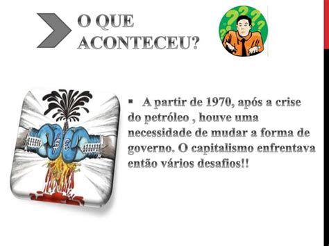 O CHAMADO ESTADO NEOLIBERAL PPT